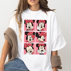 Disney Minnie Mouse Cute T-shirt, Classic Mickey and Minnie Shirt, Disneyland Family Matching Shirt, WDW Magic Kingdom Shirt, Disney Trip