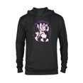 thumbnail image 1 of Disney Minnie Mouse Daisy Duck Birthday Wish One Year Cuter - Pullover Hoodie for Adults - Customized-Black, 1 of 5