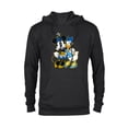thumbnail image 1 of Disney Minnie Mouse & Daisy Duck Happy Hanukkah - Pullover Hoodie for Adults - Customized-Black, 1 of 5