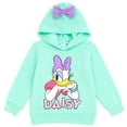 thumbnail image 1 of Disney Minnie Mouse Daisy Duck Toddler Girls Fleece Hoodie Toddler to Big Kid, 1 of 5