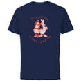 thumbnail image 1 of Disney Minnie Mouse Daisy Duck a Good Day to Have a Good Day - Short Sleeve Cotton T-Shirt for Adults - Customized-Navy, 1 of 5