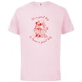 thumbnail image 1 of Disney Minnie Mouse Daisy Duck a Good Day to Have a Good Day - Short Sleeve Cotton T-Shirt for Adults - Customized-Soft Pink, 1 of 5