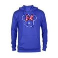thumbnail image 1 of Disney Minnie Mouse Daughter Head Icon Magic Family Japanese- Pullover Hoodie for Adults - Customized-Royal, 1 of 5
