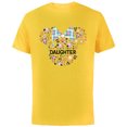 thumbnail image 1 of Disney Minnie Mouse Daughter Icon Flowers Family Trip- Short Sleeve Cotton T-Shirt for Adults - Customized-Yellow, 1 of 5