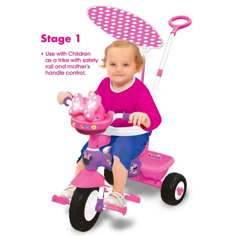 Disney Minnie Mouse Deluxe Trike Ride On with Lights and Sounds