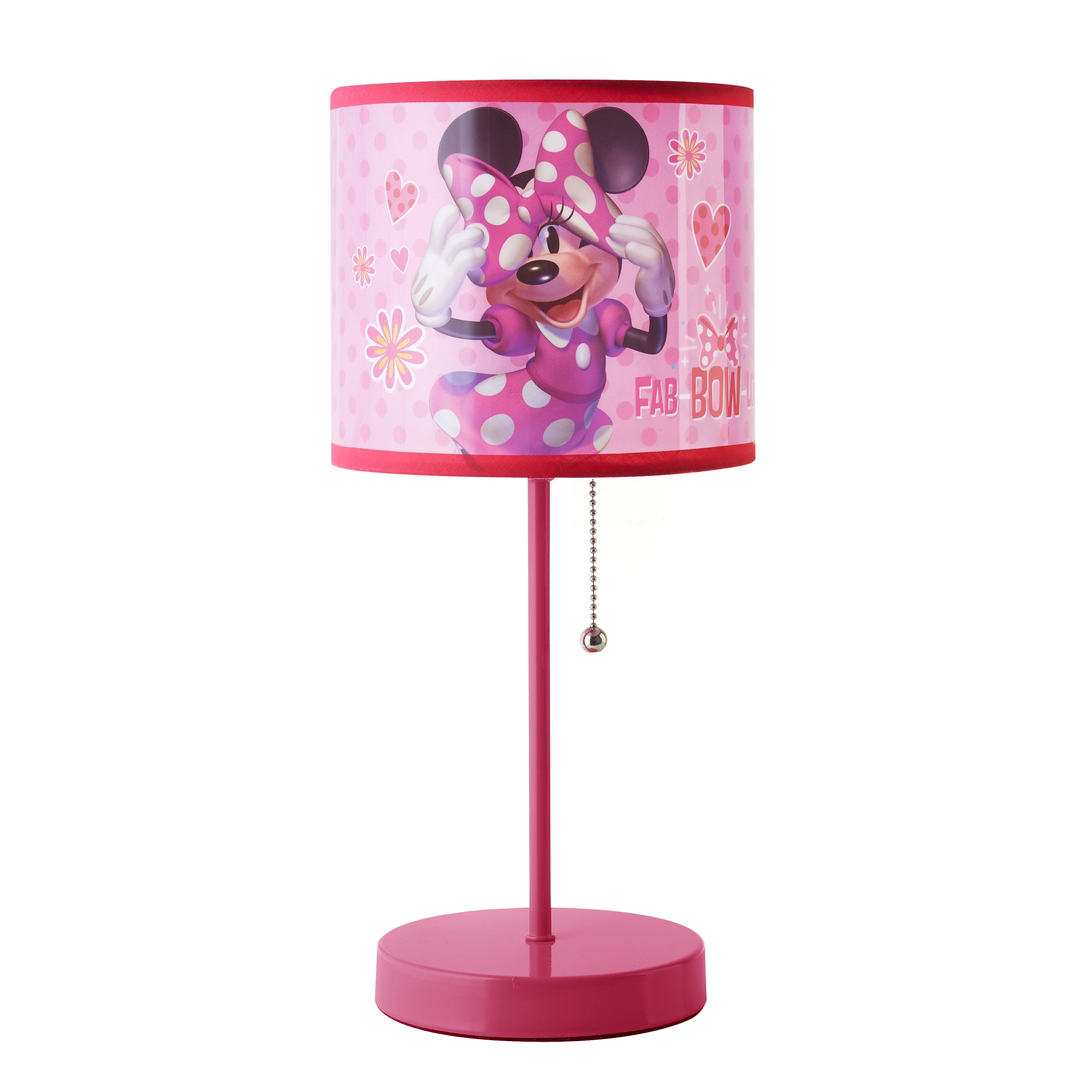 Disney Minnie Mouse DieCut Stick Table Lamp, 1 Each