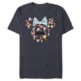thumbnail image 1 of Disney Minnie Mouse Disney Mama Icon Flowers Mother’s Day - Short Sleeve Blended T-Shirt for Adults - Customized-Navy Heather, 1 of 5