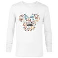 thumbnail image 1 of Disney Minnie Mouse Disney Mom Icon Flowers Mother’s Day - Long Sleeve T-Shirt for Men - Customized-White, 1 of 5