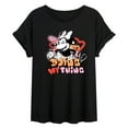 thumbnail image 1 of Disney - Minnie Mouse - Doing My Thing - Women's Oversized T-Shirt, 1 of 5