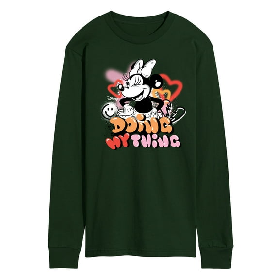 Disney - Minnie Mouse - Doing My Thing - Men's Long Sleeve T-Shirt