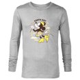 thumbnail image 1 of Disney Minnie Mouse Earth Day Clouds Flowers Retro Vintage - Long Sleeve T-Shirt for Men - Customized-Athletic Heather, 1 of 5