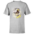 thumbnail image 1 of Disney Minnie Mouse Earth Day Clouds Flowers Retro Vintage - Short Sleeve T-Shirt for Kids - Customized-Athletic Heather, 1 of 5