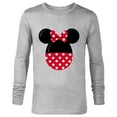 thumbnail image 1 of Disney Minnie Mouse Easter Egg - Long Sleeve T-Shirt for Men - Customized-Athletic Heather, 1 of 5
