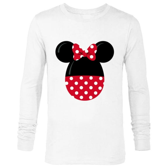 Disney Minnie Mouse Easter Egg - Long Sleeve T-Shirt for Men - Customized-White