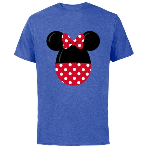 Disney Minnie Mouse Easter Egg - Short Sleeve Cotton T-Shirt for Adults - Customized-Royal Heather
