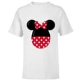 thumbnail image 1 of Disney Minnie Mouse Easter Egg - Short Sleeve T-Shirt for Kids - Customized-White, 1 of 5