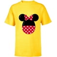 thumbnail image 1 of Disney Minnie Mouse Easter Egg - Short Sleeve T-Shirt for Kids - Customized-Yellow, 1 of 5