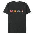 thumbnail image 1 of Disney Minnie Mouse Emoji Code Formula - Short Sleeve Blended T-Shirt for Adults - Customized-Dark Heather, 1 of 5