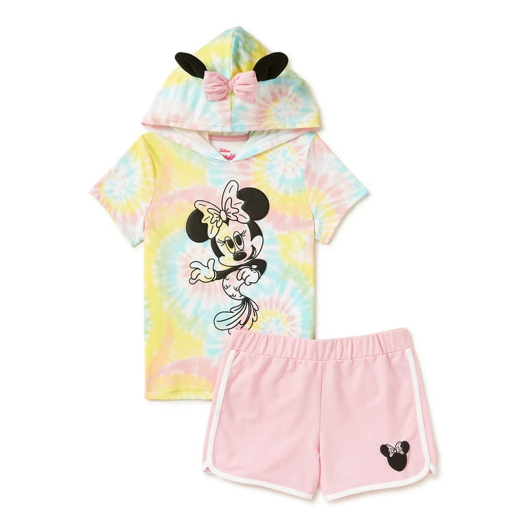 Disney Minnie Mouse Exclusive Girls Cosplay Hood and Short Set, 2