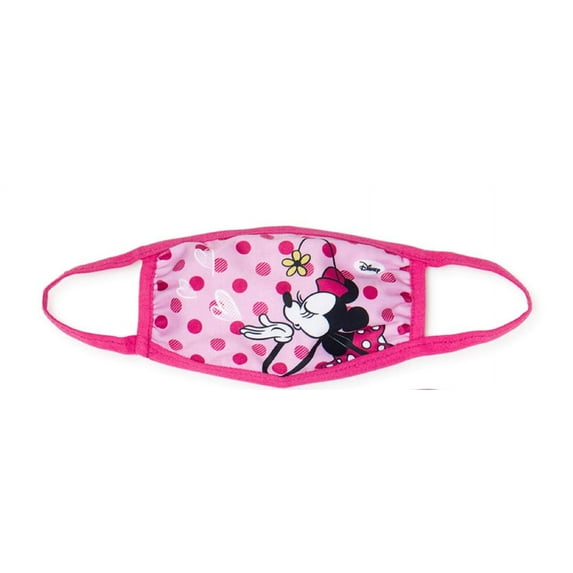 Disney Minnie Mouse Fabric Face Mask - For Ages 4 and Up