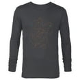 thumbnail image 1 of Disney Minnie Mouse Face Constellation - Long Sleeve T-Shirt for Men - Customized-Charcoal Heather, 1 of 5