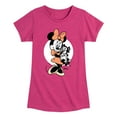 thumbnail image 1 of Disney - Minnie Mouse & Figaro Hugs - Toddler & Youth Girls Short Sleeve Graphic T-Shirt, 1 of 5