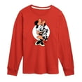 thumbnail image 1 of Disney - Minnie Mouse & Figaro Hugs - Youth Long Sleeve Graphic T-Shirt, 1 of 5