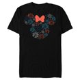 thumbnail image 1 of Disney Minnie Mouse Fireworks Americana - Short Sleeve Blended T-Shirt for Adults - Customized-Black, 1 of 5