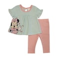 thumbnail image 1 of Disney Minnie Mouse Flare Top and Leggings Set (Baby Girls), 1 of 2