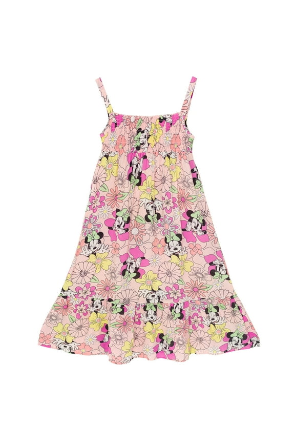 Minnie Mouse Floral Smocked Maxi Dress Little Kid to Big
