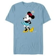 thumbnail image 1 of Disney Minnie Mouse Flower Hat - Short Sleeve Blended T-Shirt for Adults -Customized-Ocean Blue, 1 of 5