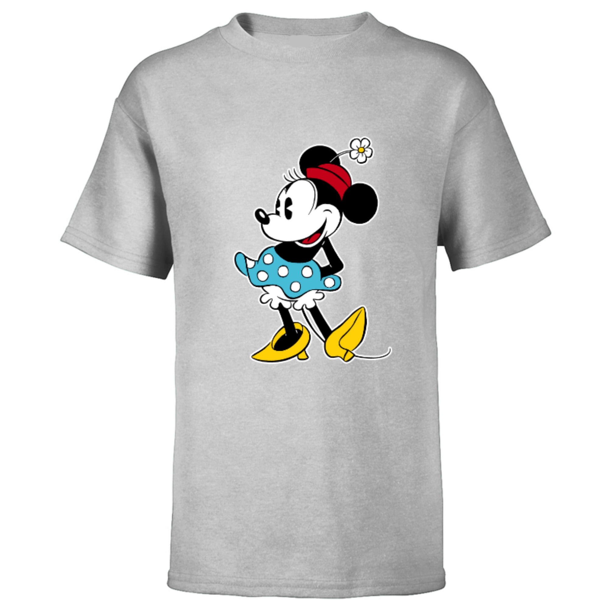 Disney Minnie Mouse Flower Hat Short Sleeve TShirt for Kids