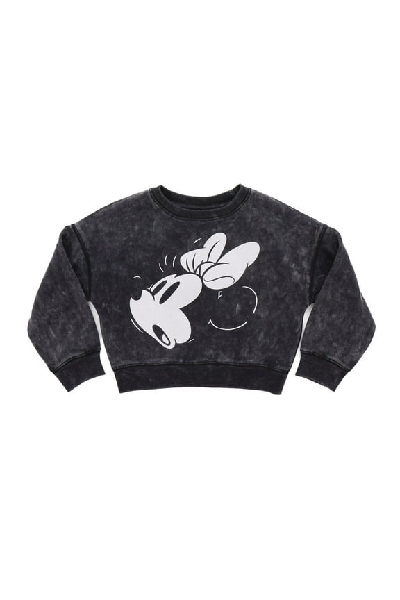 Minnie Mouse French Terry Oversized Matching Family Sweatshirt Little Kid to Big Kid