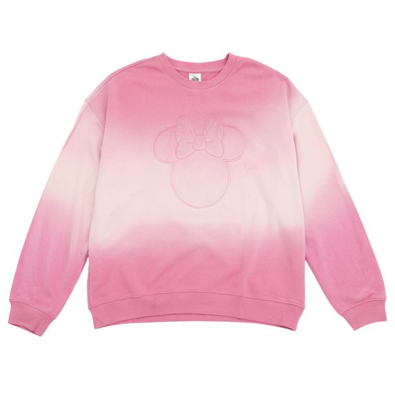 Disney Minnie Mouse Women's Loungewear Sweatshirt Blush