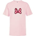 thumbnail image 1 of Disney Minnie Mouse Friend Head Icon Magic Vacation Japanese- Short Sleeve T-Shirt for Kids - Customized-Soft Pink, 1 of 5