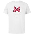 thumbnail image 1 of Disney Minnie Mouse Friend Head Icon Magic Vacation Trip- Short Sleeve Cotton T-Shirt for Adults - Customized-White, 1 of 5
