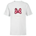 thumbnail image 1 of Disney Minnie Mouse Friend Head Icon Magic Vacation Trip- Short Sleeve T-Shirt for Kids - Customized-White, 1 of 5