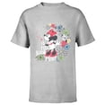 thumbnail image 1 of Disney Minnie Mouse Full Bloom Fun! Flowers Botanical Garden - Short Sleeve T-Shirt for Kids - Customized-Athletic Heather, 1 of 5