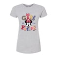 thumbnail image 1 of Disney - Minnie Mouse - Girl of the Future - Juniors Fitted Graphic T-Shirt, 1 of 5