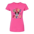 thumbnail image 1 of Disney - Minnie Mouse - Girl of the Future - Juniors Fitted Graphic T-Shirt, 1 of 5