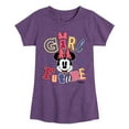 thumbnail image 1 of Disney - Minnie Mouse - Girl of the Future - Toddler & Youth Girls Short Sleeve Graphic T-Shirt, 1 of 5