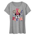 thumbnail image 1 of Disney - Minnie Mouse - Girl of the Future - Women's Short Sleeve Graphic T-Shirt, 1 of 5