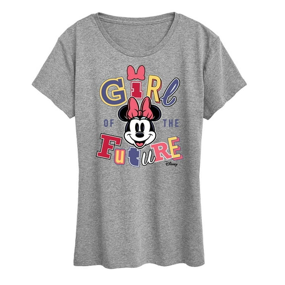 Disney - Minnie Mouse - Girl of the Future - Women's Short Sleeve Graphic T-Shirt