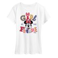 thumbnail image 1 of Disney - Minnie Mouse - Girl of the Future - Women's Short Sleeve Graphic T-Shirt, 1 of 5