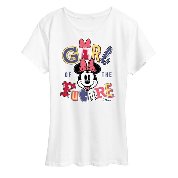 Disney - Minnie Mouse - Girl of the Future - Women's Short Sleeve Graphic T-Shirt