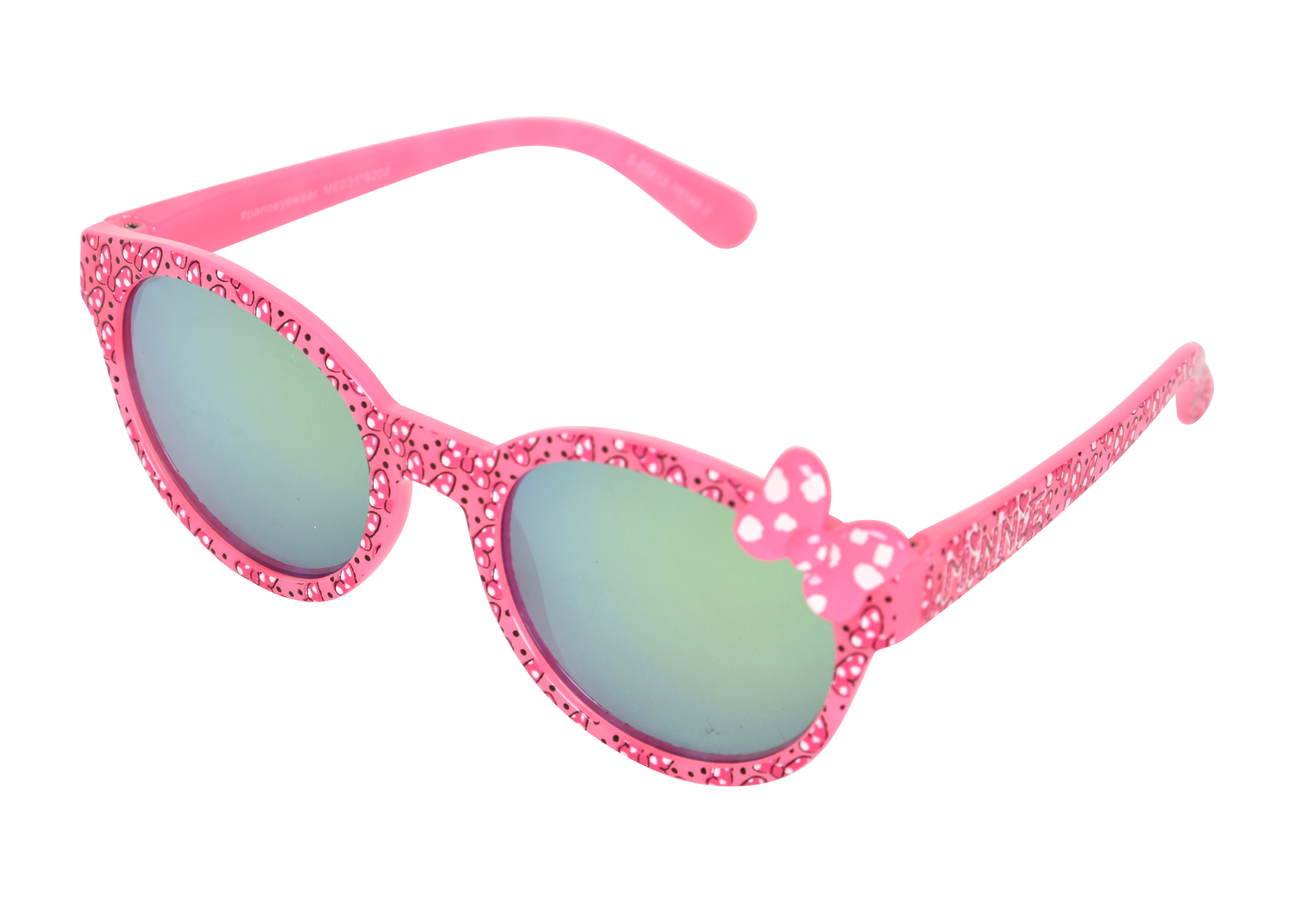 Disney Minnie Mouse Girl's Brow Bar Sunglasses Pink - image 1 of 3