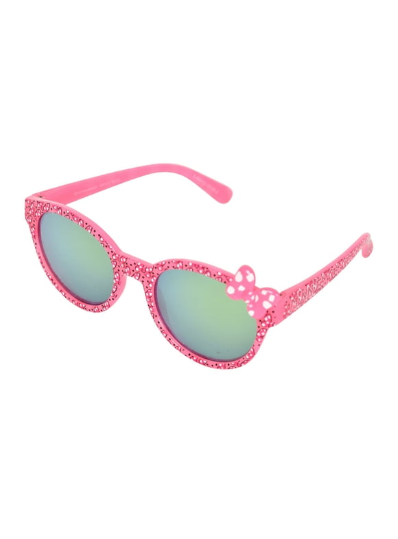 Disney Minnie Mouse Girl's Brow Bar Sunglasses Pink