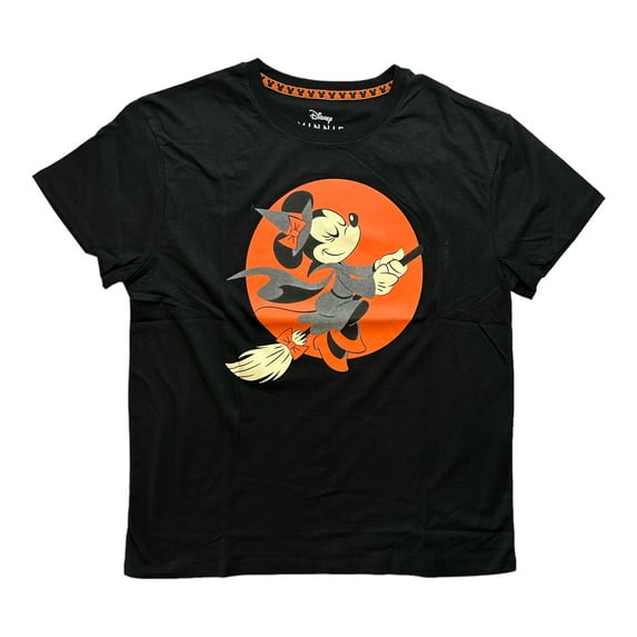 Disney Minnie Mouse Girl's Short Sleeve Glow In The Dark Family T-Shirt (7/8)