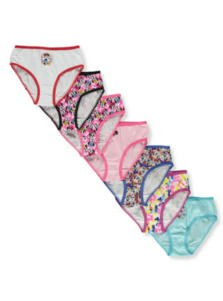 Girls' Minnie Mouse Dots 7pk Underwear - 6 7 ct