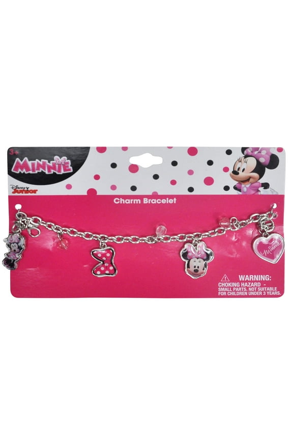 Minnie Mouse Girls Charm Bracelet